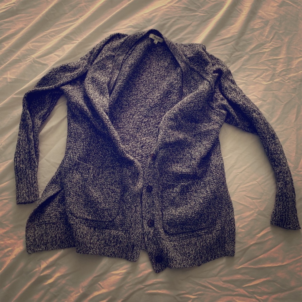 Madewell marled cardigan sweater
